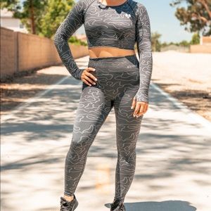 2 piece fitness outfits